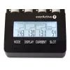 Bateriju lādētājs everActive NC-3000 — universāls lādētājs AA/AAA/C/D (4 šūnu) melns, 100–240V
