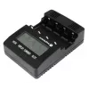 Bateriju lādētājs everActive NC-3000 — universāls lādētājs AA/AAA/C/D (4 šūnu) melns, 100–240V