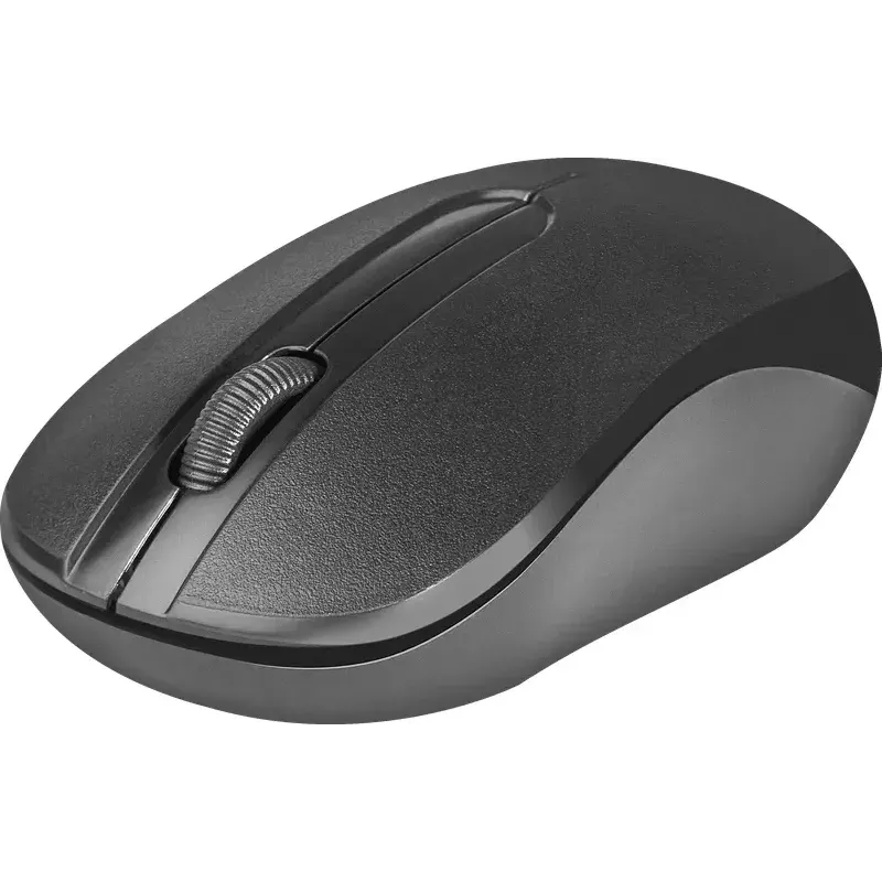 Bezvadu optiskā pele DEFENDER HIT MM-495 RF, abpusēja, 1600 DPI, USB RF uztvērējs, melna