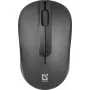 Bezvadu optiskā pele DEFENDER HIT MM-495 RF, abpusēja, 1600 DPI, USB RF uztvērējs, melna
