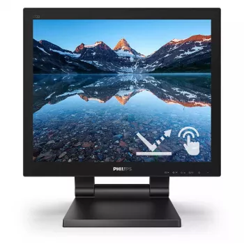 Philips 172B9TL/00 datora monitors 43,2 cm (17 colli) 1280 x 1024 pikseļi Full HD LCD skārienekrāns Melns