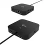 i-tec USB-C HDMI DP dokstacija ar strāvas padevi 100 W
