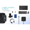i-tec USB-C HDMI DP dokstacija ar strāvas padevi 100 W