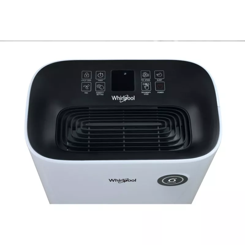 Gaisa sausinātājs Whirlpool DE20W5252 6,5 l 44 dB 420 W melns balts