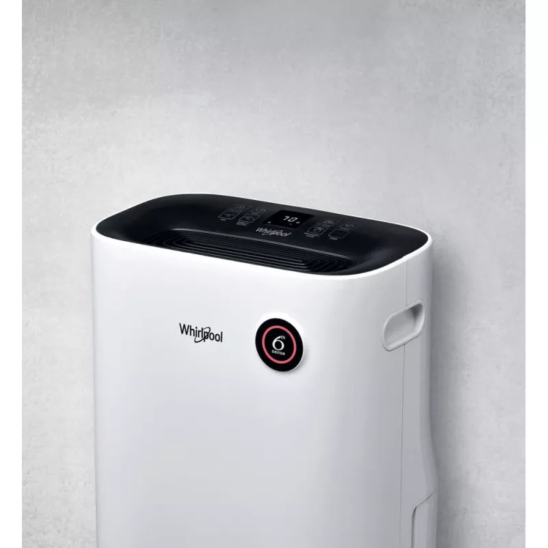 Gaisa sausinātājs Whirlpool DE20W5252 6,5 l 44 dB 420 W melns balts