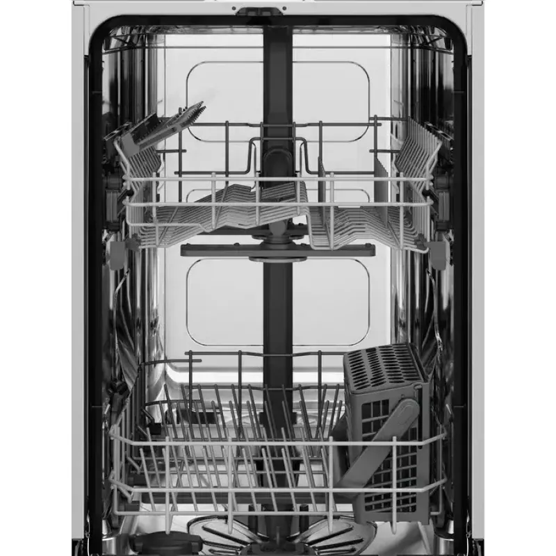 Iebūvējamā trauku mazgājamā mašīna Electrolux EEA12100L — 9 trauku komplekti, 49 dB, 45 cm šaura