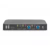 DIGITUS KVM slēdzis, 2x1 DP, DP/HDMI izeja, USB 4Kx2K@60Hz