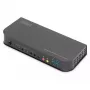 DIGITUS KVM slēdzis, 2x1 DP, DP/HDMI izeja, USB 4Kx2K@60Hz