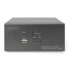 DIGITUS KVM Switch, 2 Port, Dual Display, 4K, HDMI