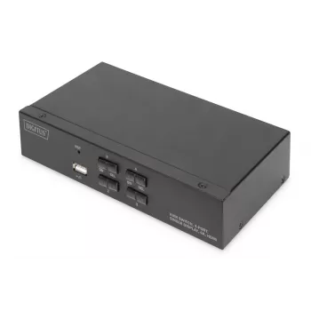 KVM slēdzis Digitus 4 portu viena displeja 4K HDMI