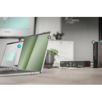 KVM slēdzis Digitus 4 portu viena displeja 4K HDMI