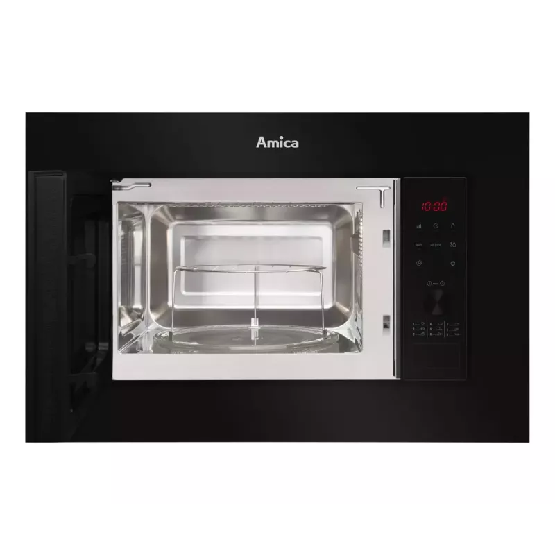 Iebūvējamā mikroviļņu krāsns Amica AMGB20E2GB, 800 W, 20 L