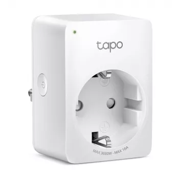 TP-Link Tapo Mini viedā Wi-Fi kontaktligzda ar enerģijas uzraudzību, iekštelpām, balta