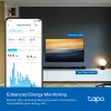 TP-Link Tapo Mini viedā Wi-Fi kontaktligzda ar enerģijas uzraudzību, iekštelpām, balta