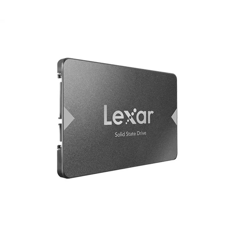 2,5 collu SATA III SSD Lexar NS100 256 GB — lasīšanas ātrums 520 MB/s, 2,5 collas 7 mm, 6 Gbit/s