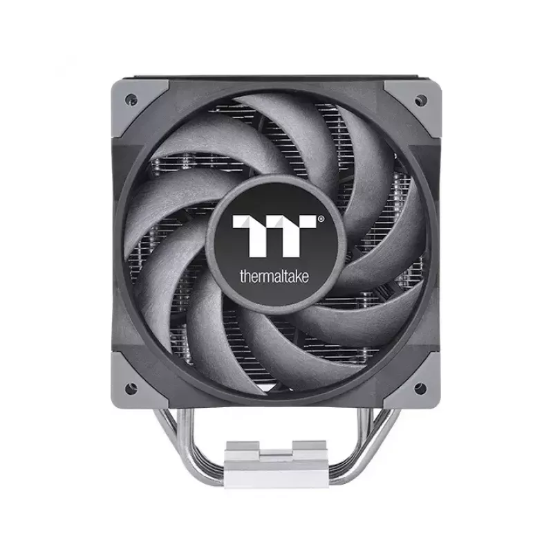 Procesora dzesētājs THERMALTAKE Toughair 510, divi 120 mm ventilatori, 4 siltuma caurules, 159,5×98,8×123,6 mm, melns