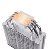 Procesora dzesētājs THERMALTAKE Toughair 510, divi 120 mm ventilatori, 4 siltuma caurules, 159,5×98,8×123,6 mm, melns