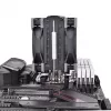 Procesora dzesētājs THERMALTAKE Toughair 510, divi 120 mm ventilatori, 4 siltuma caurules, 159,5×98,8×123,6 mm, melns