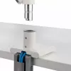 Monitora galda stiprinājums ART RAMM L-19GD 17–32 collu monitoriem, gāzes palīdzība, 2–9 kg, 2x USB 3.0, balts, skava