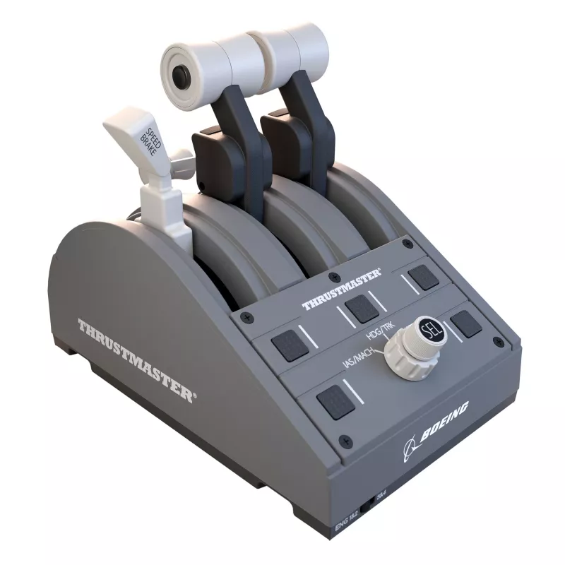Thrustmaster TCA Quadrant Boeing Edition pelēka USB Joystick PC, Xbox, Xbox One X, Xbox Series S