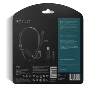 Austiņas Sennheiser PC 8 USB