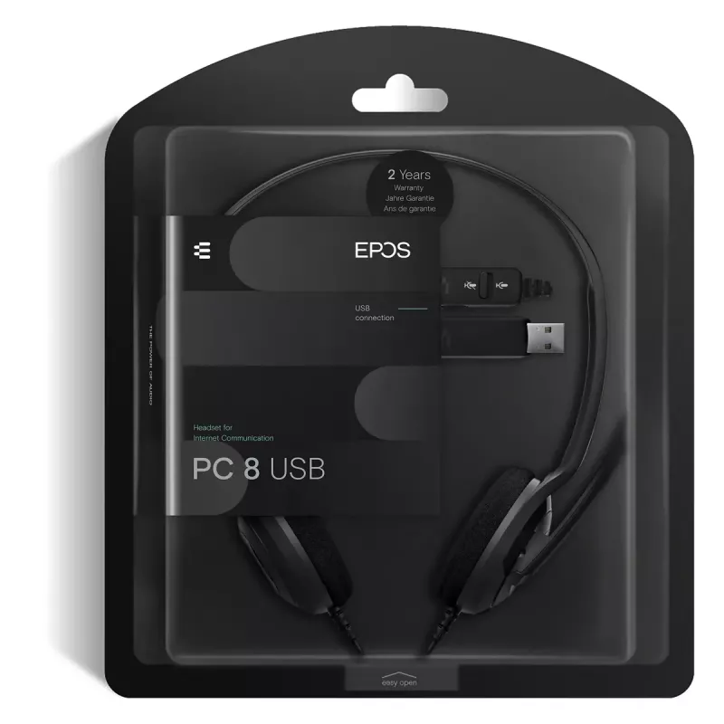 Austiņas Sennheiser PC 8 USB