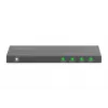 DIGITUS Ultra Slim HDMI Sadalītājs, 1x4, 4K/60Hz HDR, HDCP 2.2, 18 Gbps, Micro USB barošana