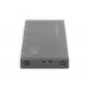 DIGITUS Ultra Slim HDMI Sadalītājs, 1x4, 4K/60Hz HDR, HDCP 2.2, 18 Gbps, Micro USB barošana