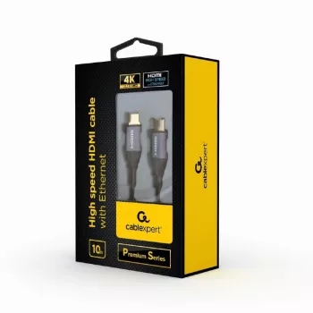 GEMBIRD High Speed HDMI kabelis with Ethernet - Premium Series, 10m