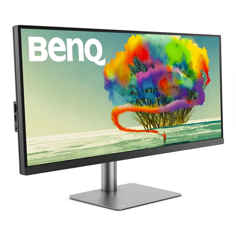 BenQ PD3420Q datora monitors 86,4 cm (34 colli) 3440 x 1440 pikseļi Quad HD LED Pelēks