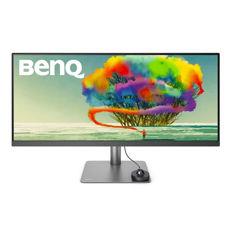 BenQ PD3420Q datora monitors 86,4 cm (34 colli) 3440 x 1440 pikseļi Quad HD LED Pelēks