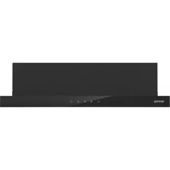 Gorenje TH64E4BG Daļēji iebūvējams (izvelkams) Melns 450 m³/h