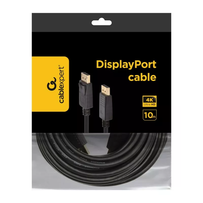 DisplayPort kabelis Gembird CC-DP2-10M 10 m Melns