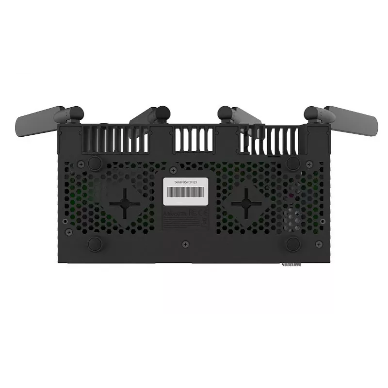 MIKROTIK Wireless Router - Rb4011igs+5hacq2hnd-ingigabit Ethernet Dual-band (2.4 GHz / 5 GHz) Melns