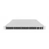 Pārvaldāms L3 slēdzis MikroTik CRS354-48P-4S+2Q+RM — 48× Gigabit RJ-45, 4× SFP+, 2× QSFP+, 48 PoE porti