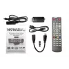 DVB-T/DVB-T2 uztvērējs WIWA H.265 MINI — H.265 HD digitālais virszemes uztvērējs, Full HD, HDMI, USB, 5V/1.5A