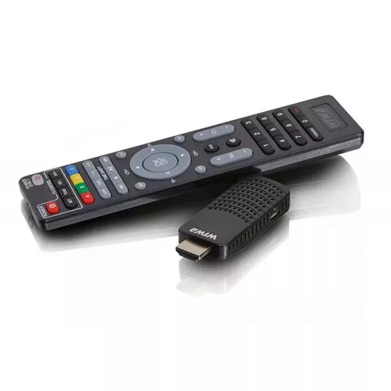DVB-T/DVB-T2 uztvērējs WIWA H.265 MINI — H.265 HD digitālais virszemes uztvērējs, Full HD, HDMI, USB, 5V/1.5A