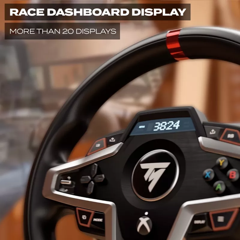 Thrustmaster T248 Melns USB stūres rats + pedāļi Analogais / digitālais PC, PlayStation 4, PlayStation 5