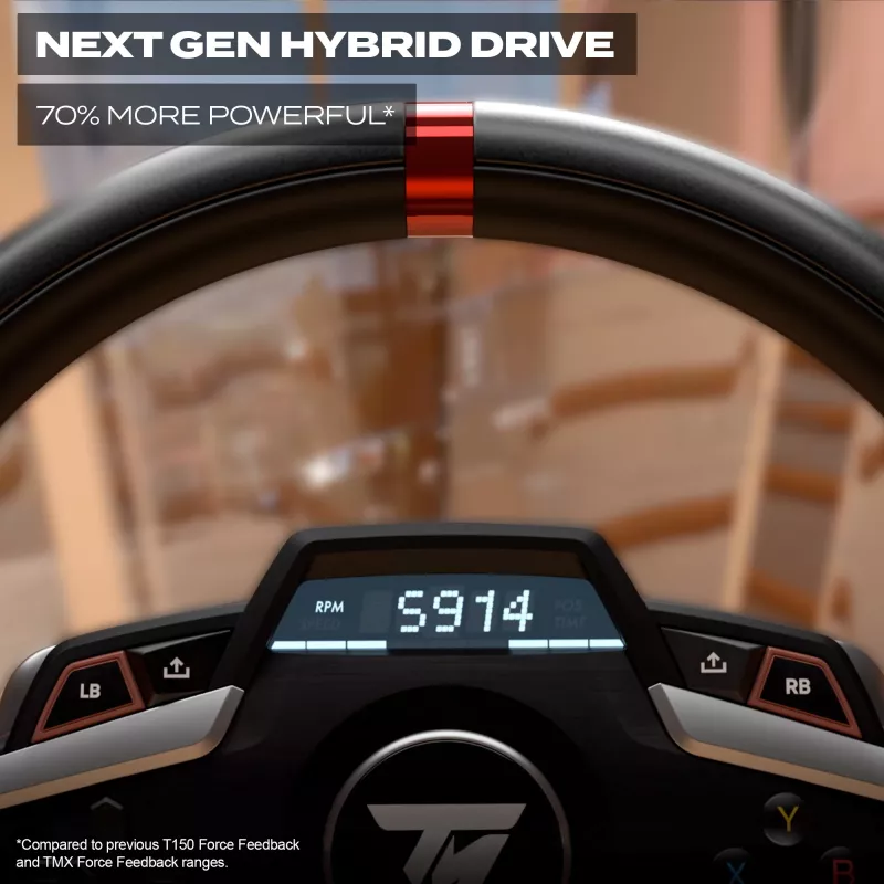 Thrustmaster T248 Melns USB stūres rats + pedāļi Analogais / digitālais PC, PlayStation 4, PlayStation 5