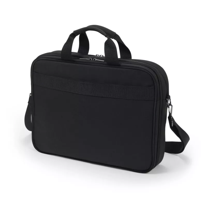 DICOTA Eco Top Traveller Base - 15-17,3 collu klēpjdatora soma - melna / 300d pārstrādāta PET poliestera