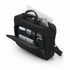 DICOTA Eco Top Traveller Base - 15-17,3 collu klēpjdatora soma - melna / 300d pārstrādāta PET poliestera