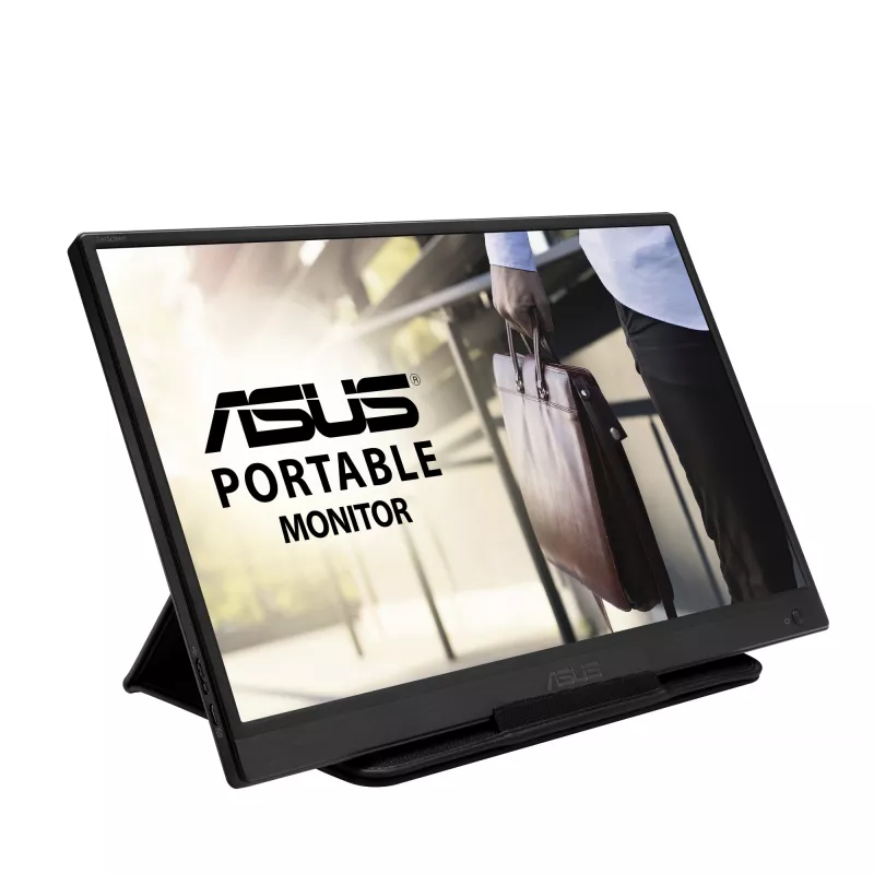 ASUS ZenScreen MB165B datora monitors 39,6 cm (15,6 collu) 1366 x 768 pikseļi WXGA LCD Melns