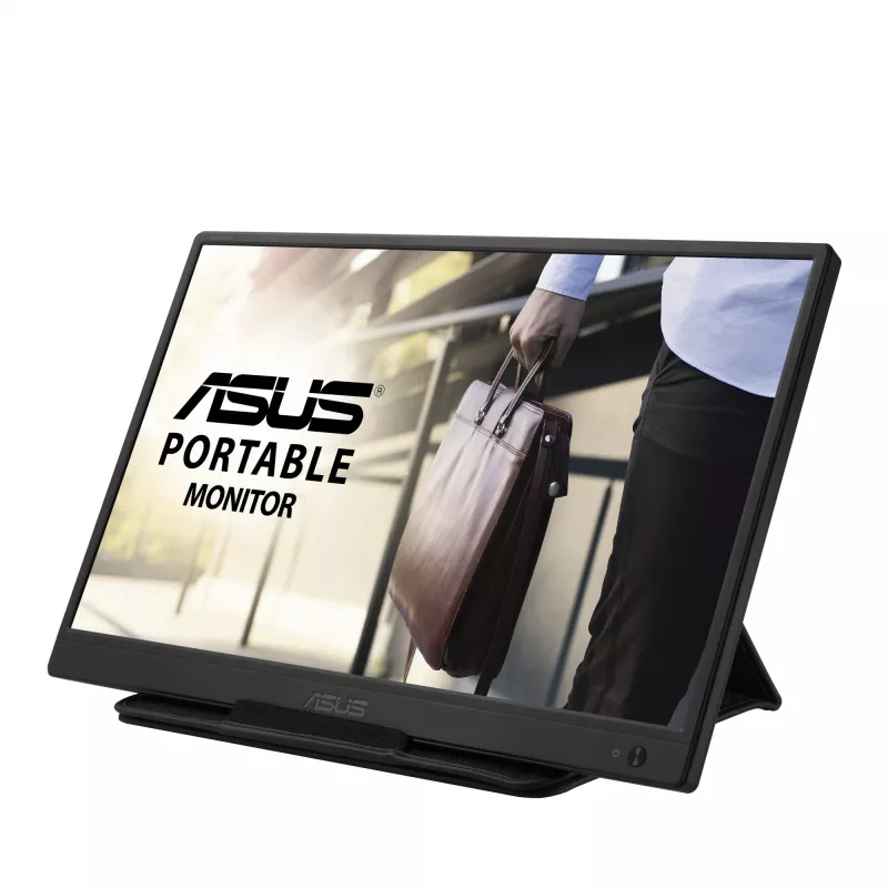 ASUS ZenScreen MB165B datora monitors 39,6 cm (15,6 collu) 1366 x 768 pikseļi WXGA LCD Melns