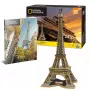3D Puzzle CubicFun Eifeltornis 80 gab. Ēkas 306-DS0998