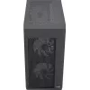 Aerocool HEXFORMBKV2 Micro ATX datora korpuss ar 3 FRGB melniem ventilatoriem