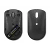 Lenovo 400 pele Office Ambidextrous RF Bezvadu Optiskā 2400 DPI