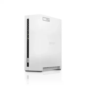 QNAP TS-133 NAS/glabāšanas serveris Tornis Cortex-A55 2 GB DDR4 0 TB QNAP Turbo System Balts