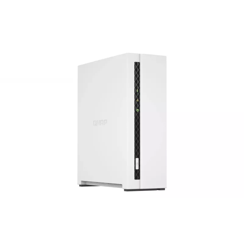 QNAP TS-133 NAS/glabāšanas serveris Tornis Cortex-A55 2 GB DDR4 0 TB QNAP Turbo System Balts