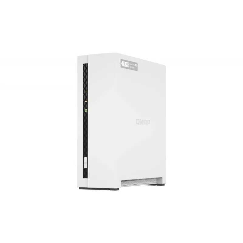 QNAP TS-133 NAS/glabāšanas serveris Tornis Cortex-A55 2 GB DDR4 0 TB QNAP Turbo System Balts
