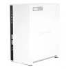 QNAP TS-233 NAS/glabāšanas serveris Tornis ARM Cortex-A55 2 GB 0 TB QNAP QTS Balts